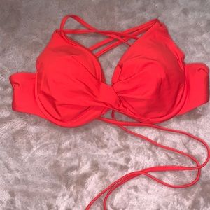 Red Bikini Top (M)